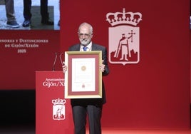 Ignacio Blanco, presidente de la Asociación Gijonesa de Caridad.