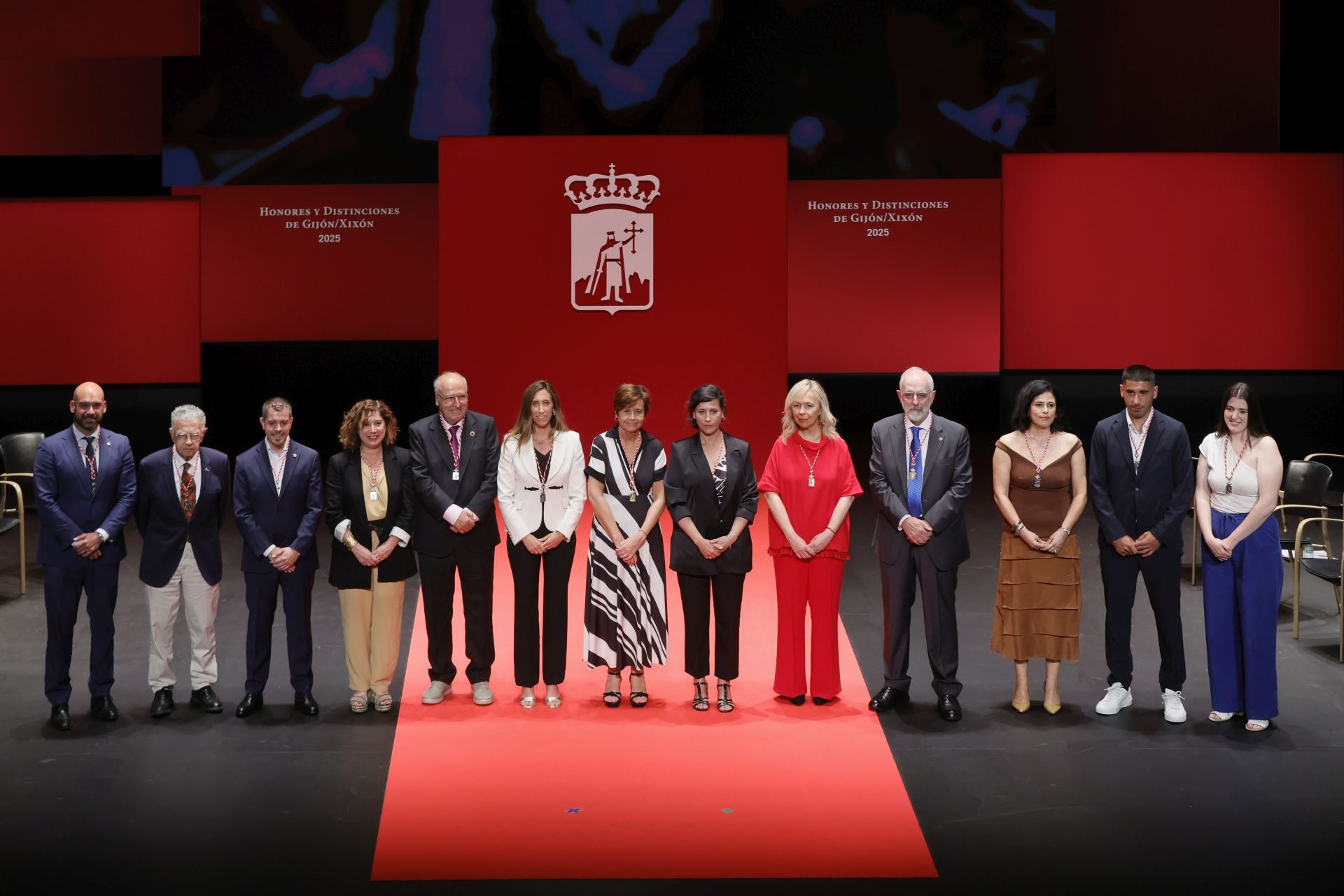 Gijón entrega sus medallas