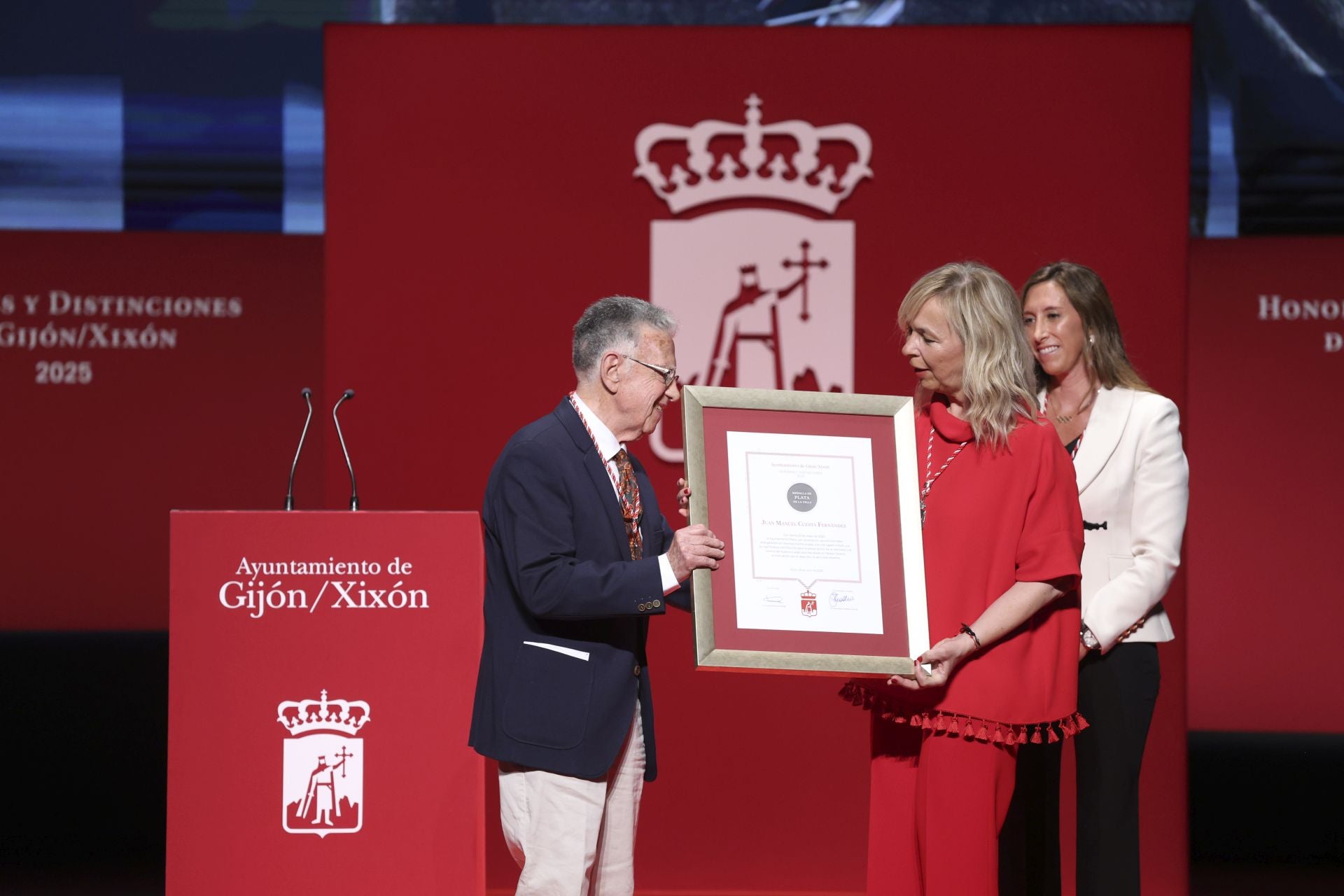 Gijón entrega sus medallas