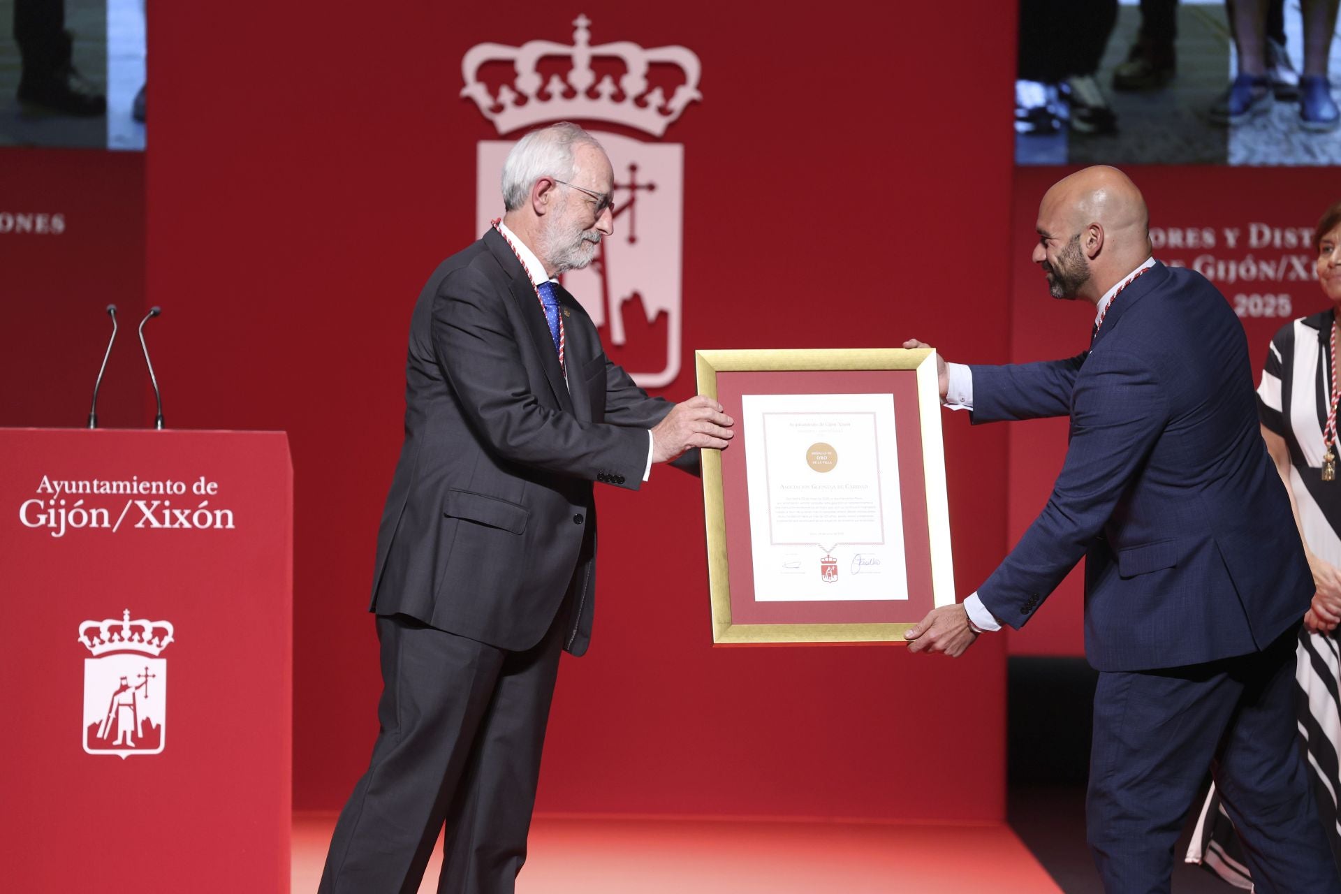 Gijón entrega sus medallas