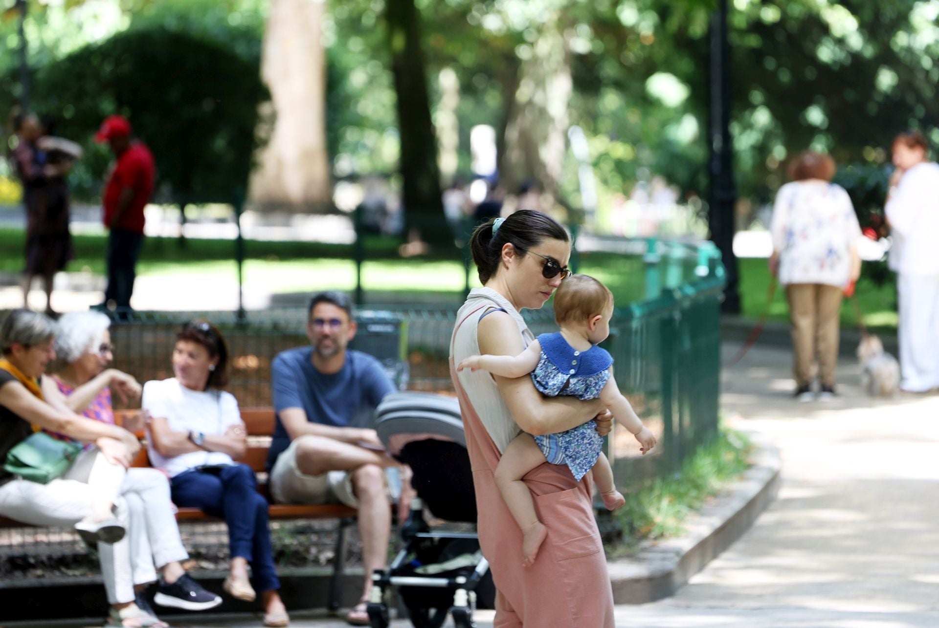 Domingo de agobiante calor: Asturias supera los 36 grados