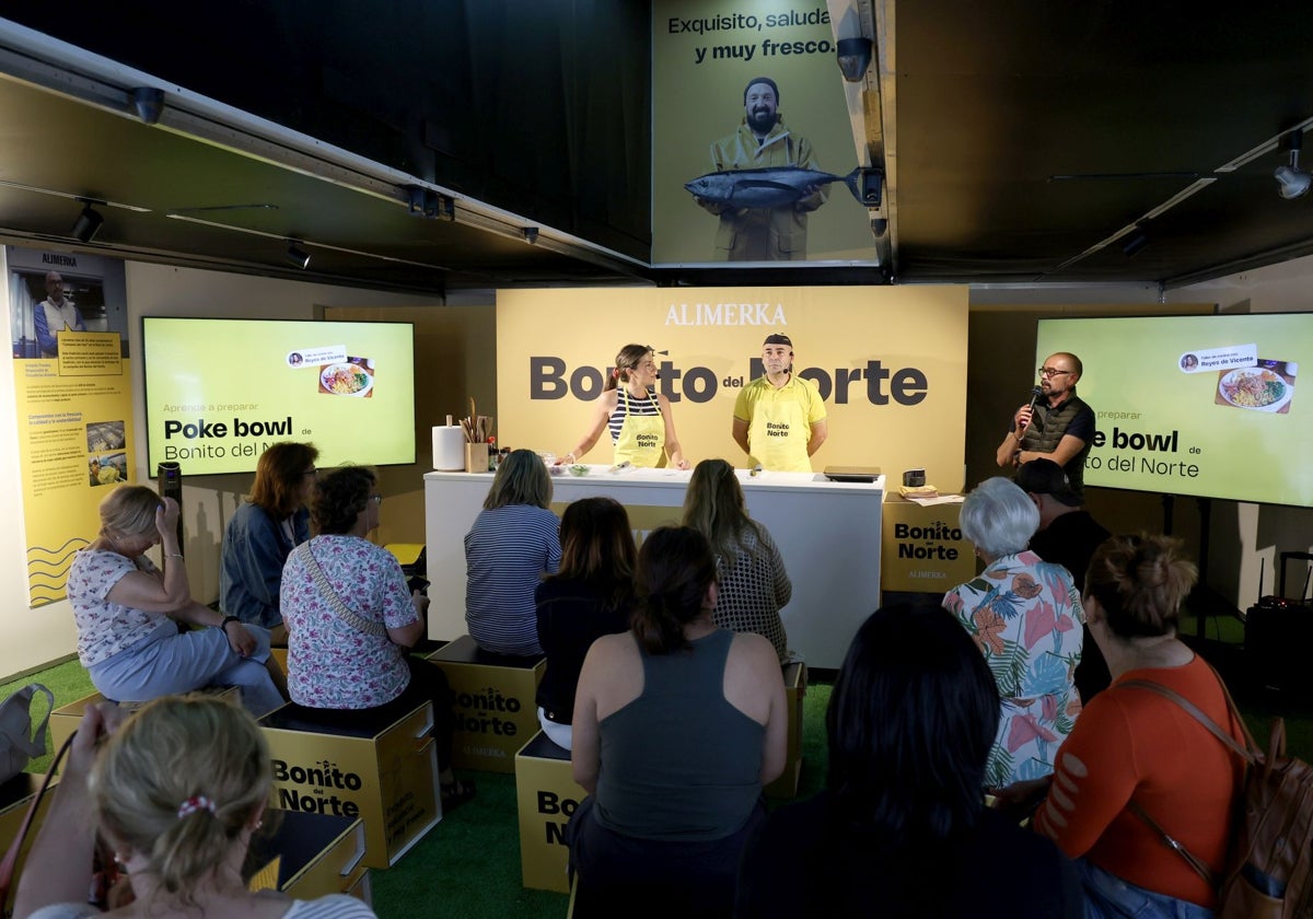 Un instante de la jornada.