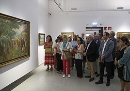 Inauguración de la exposición en el Museo Nicanor Piñole.