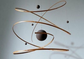 Obra 'Alineación de los planetas 01', de Laurent Martin 'Lo'.