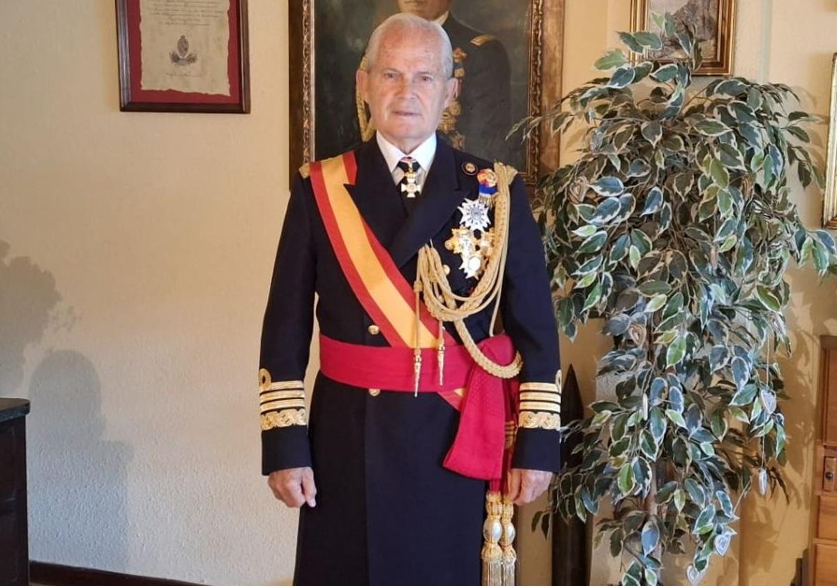 El almirante Antonio González-Aller.
