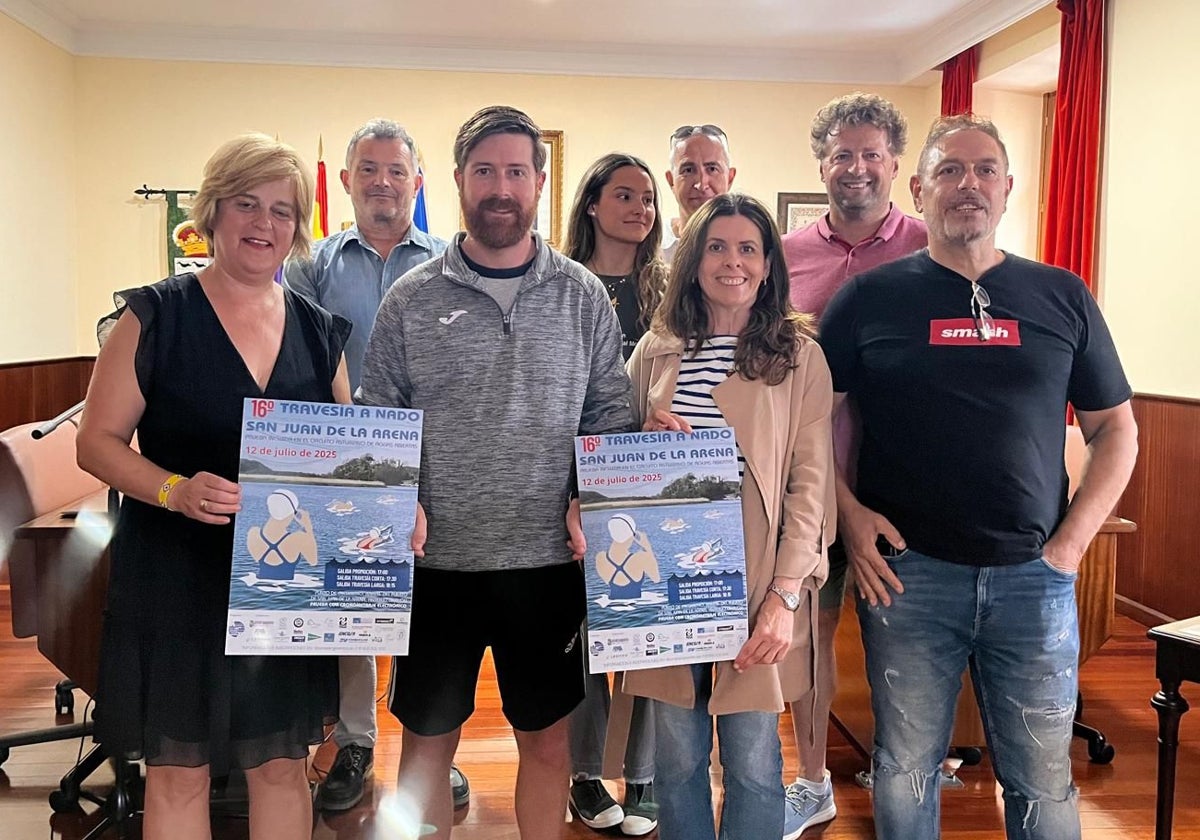 Presentación de la prueba en el Ayuntamiento de Soto del Barco.