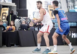 Longarela, durante la Copa del Mundo U23 de Ulan Bator.