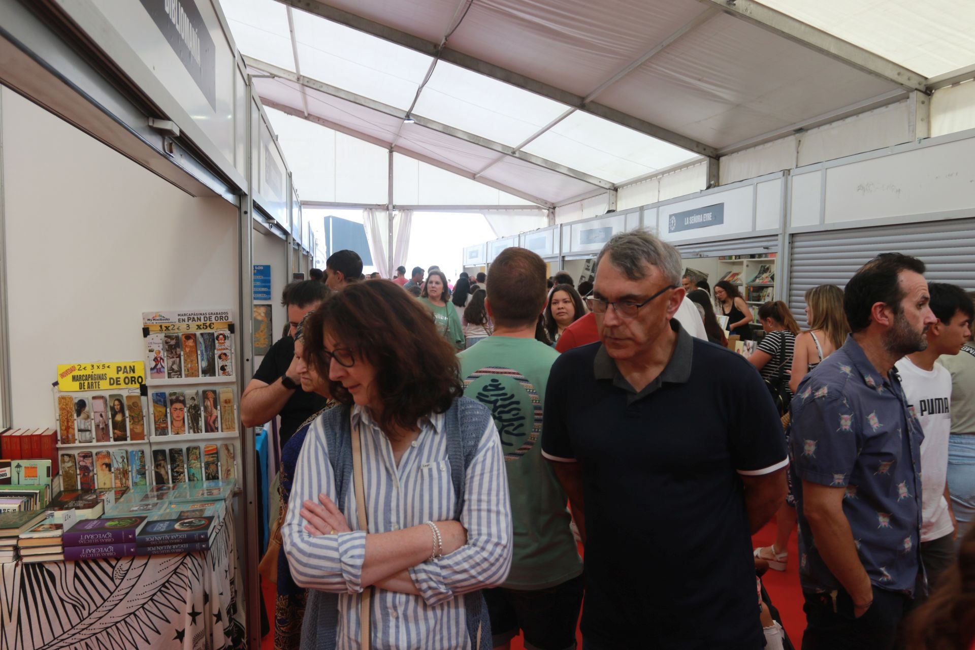Gran ambiente este domingo en la Semana Negra de Gijón