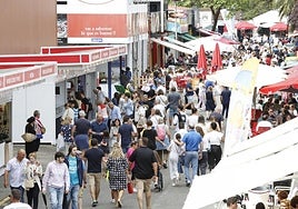 Último día de la Feria Internacional de Muestras de Asturias (Fidma) en la edición celebrada el año pasado.