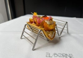 El taco de El Borne by Galán de Alejandro, el mejor de Asturias