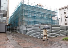 Edificio de Vicasa, que se destinará a albergue de peregrinos.