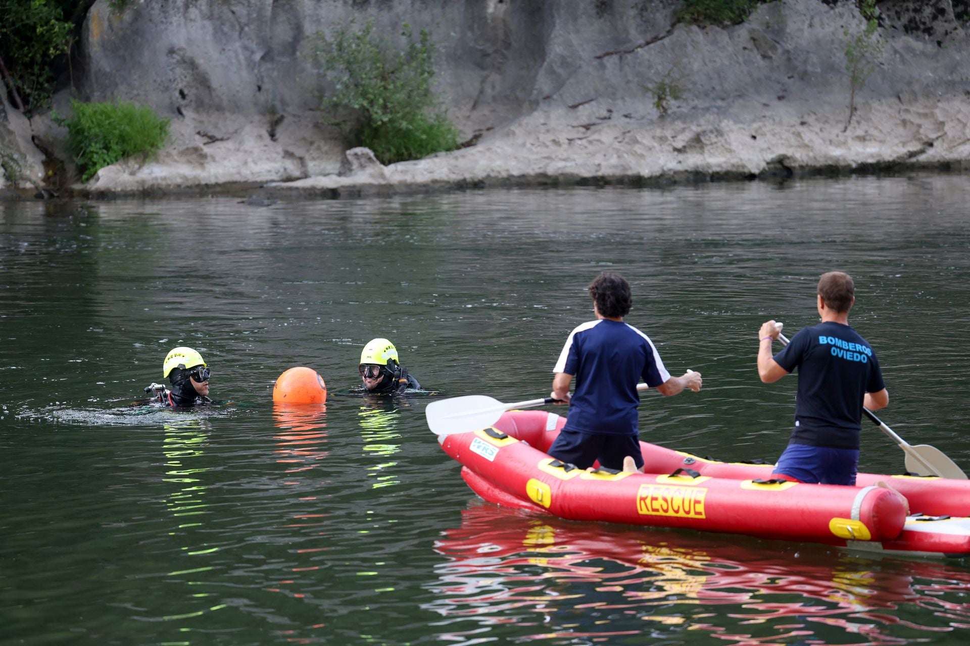 Trágico desenlace en la búsqueda de un joven en el río Nalón