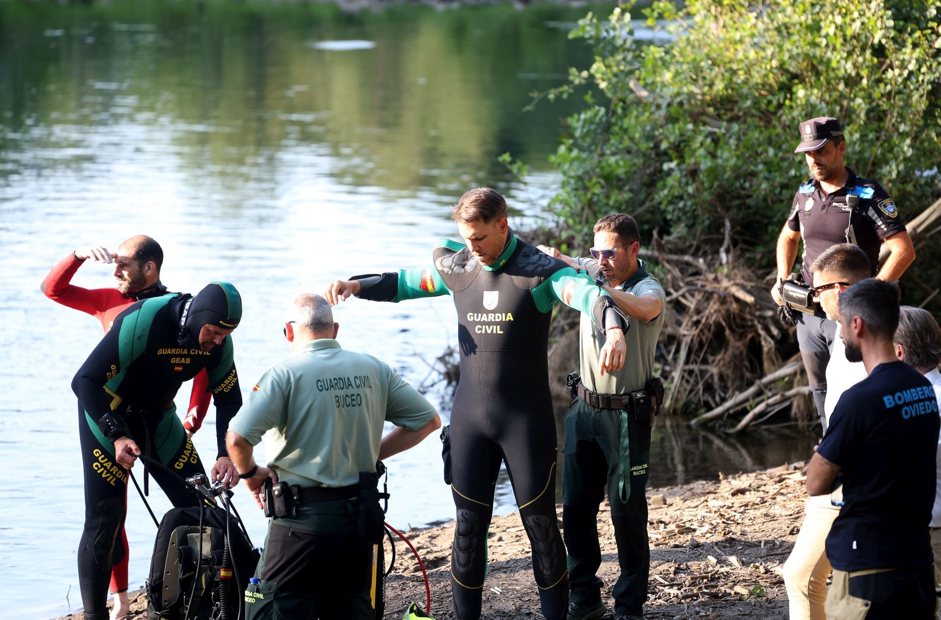 Trágico desenlace en la búsqueda de un joven en el río Nalón