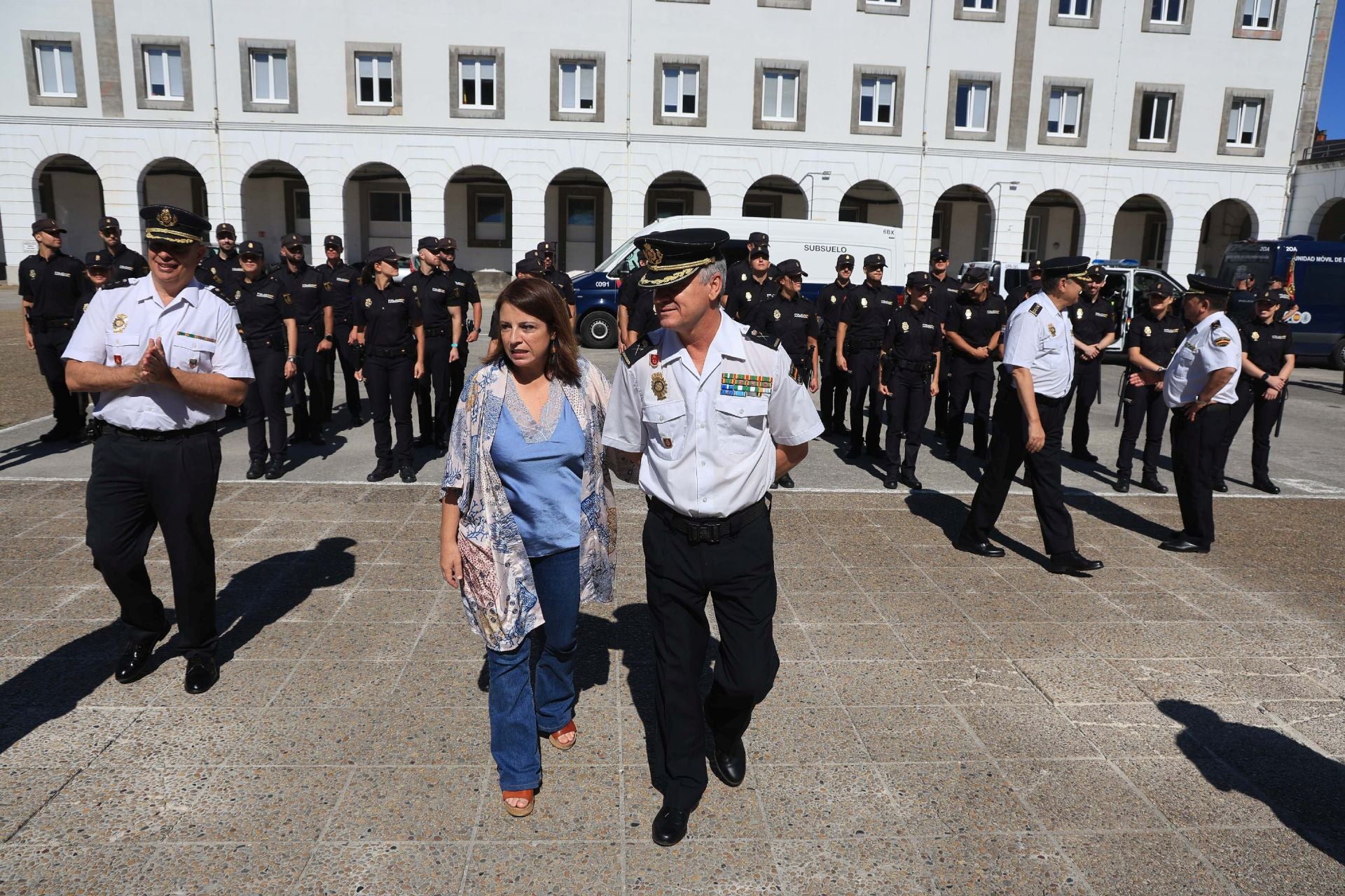 Asturias da la bienvenida a 31 agentes de la Policía Nacional en prácticas
