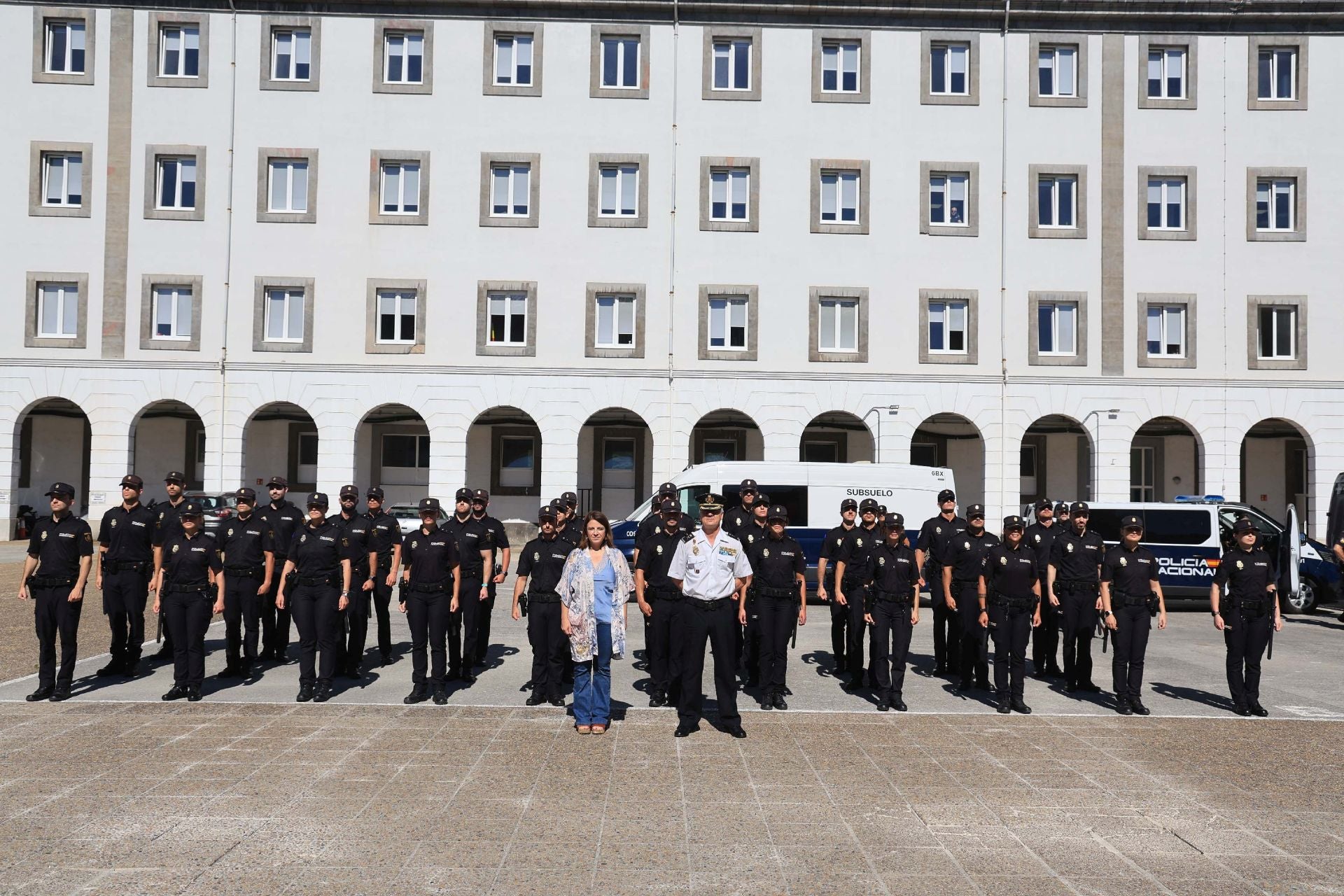 Asturias da la bienvenida a 31 agentes de la Policía Nacional en prácticas