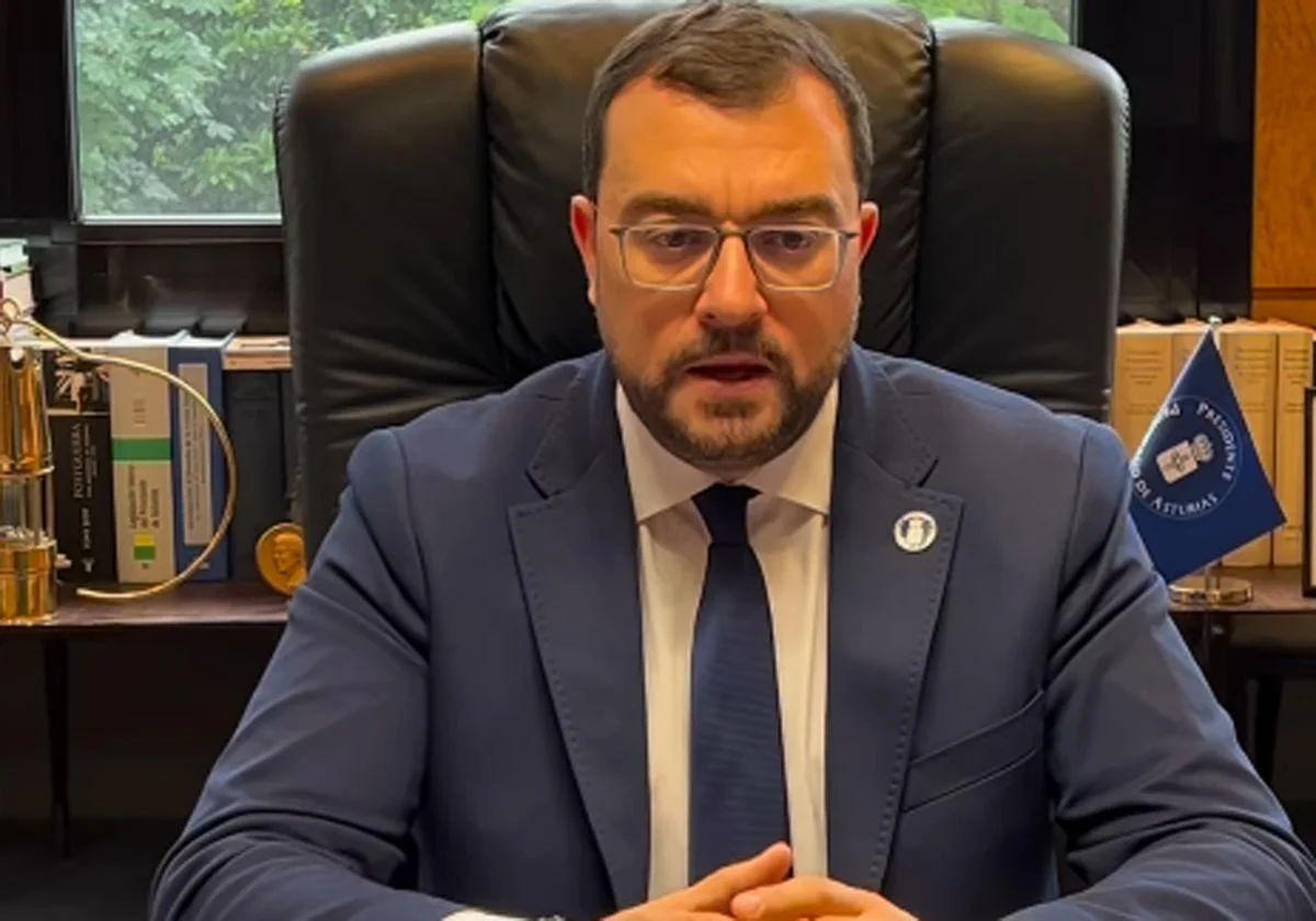 Adrián Barbón anuncia que retoma la actividad hasta el 20 de julio que se va de vacaciones, «pero me seguirán haciendo pruebas médicas»