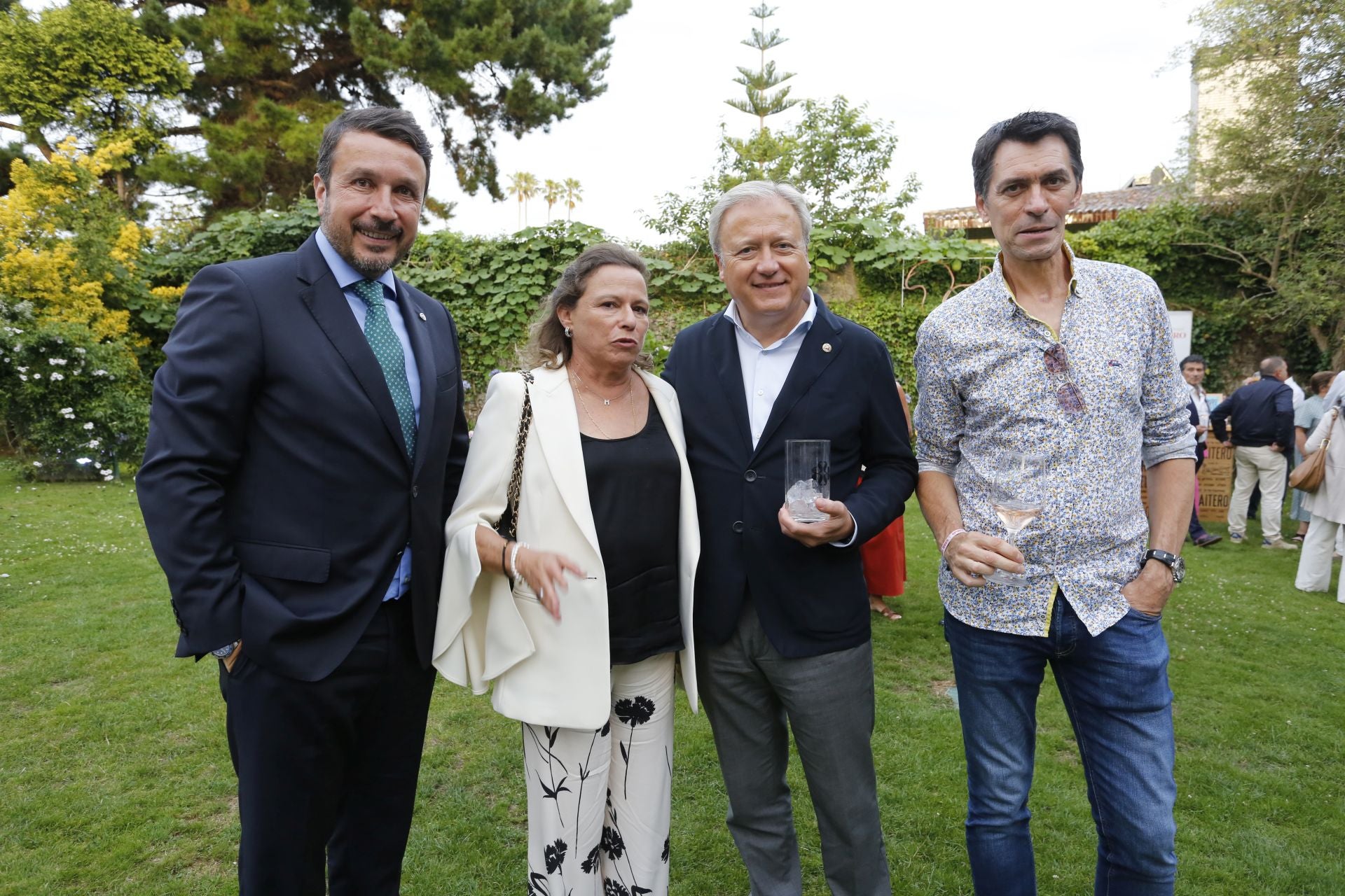 Daniel González (Cámara Comercio Avilés), Marta Fernández (Somió Park), Álvaro Alonso (FIDMA) y David Fernández-Prado (Gustatio).(FIDMA) y David Fernández-Prado (Gustatio).