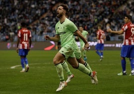 Jeray Álvarez, en un partido del Athletic.