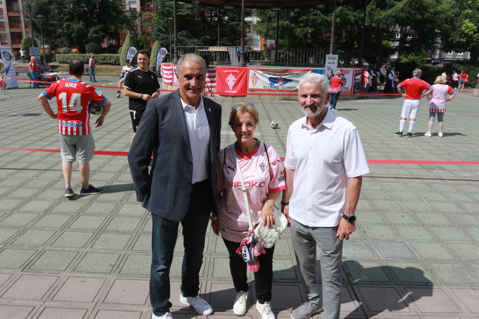 500 aficionados se suman en Llanera al Encuentro de Peñas del Sporting de Gijón