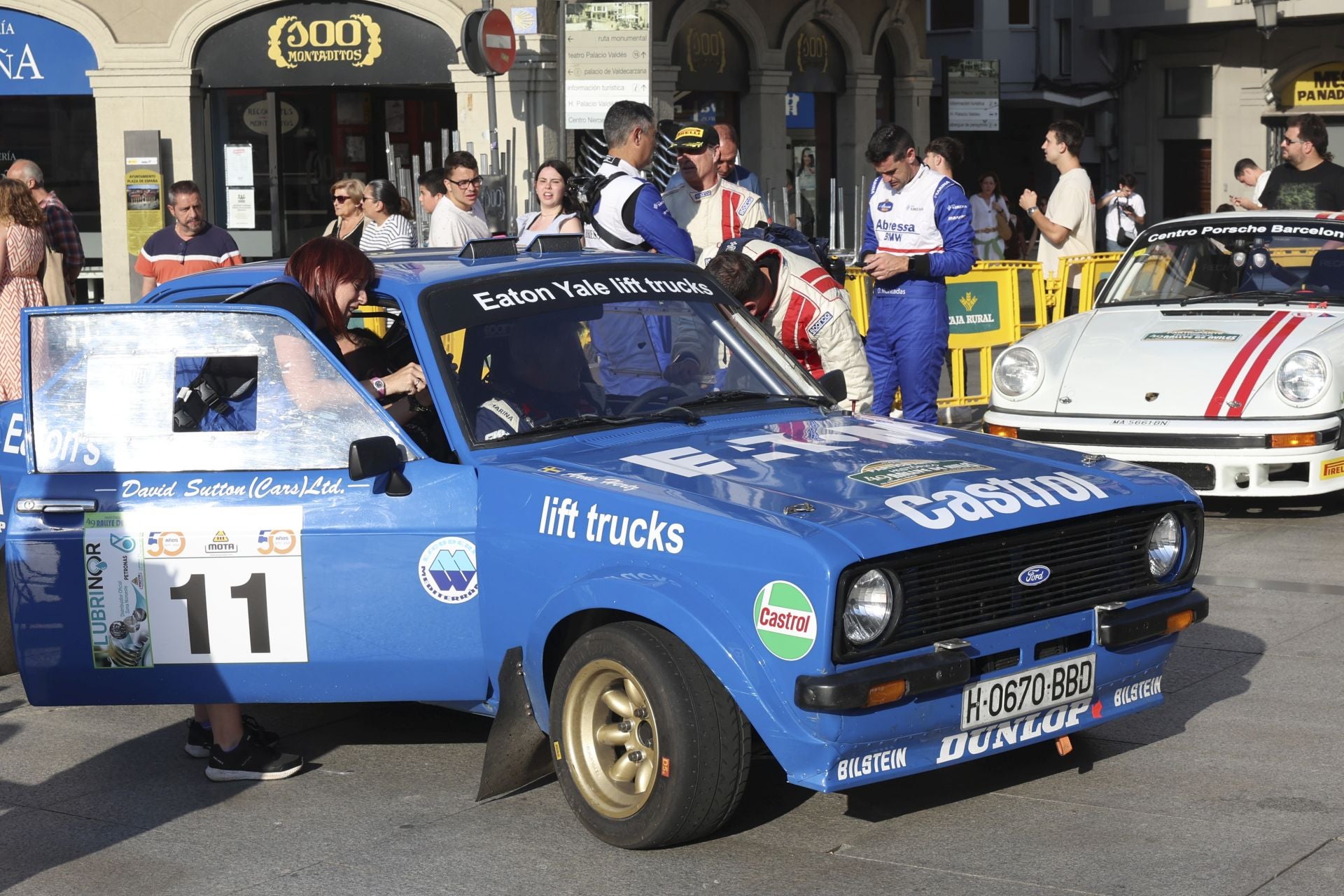 Avilés quema rueda: las fotos que deja el Rallye Histórico
