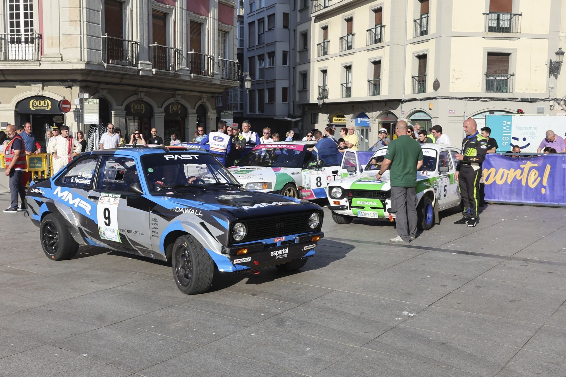 Avilés quema rueda: las fotos que deja el Rallye Histórico