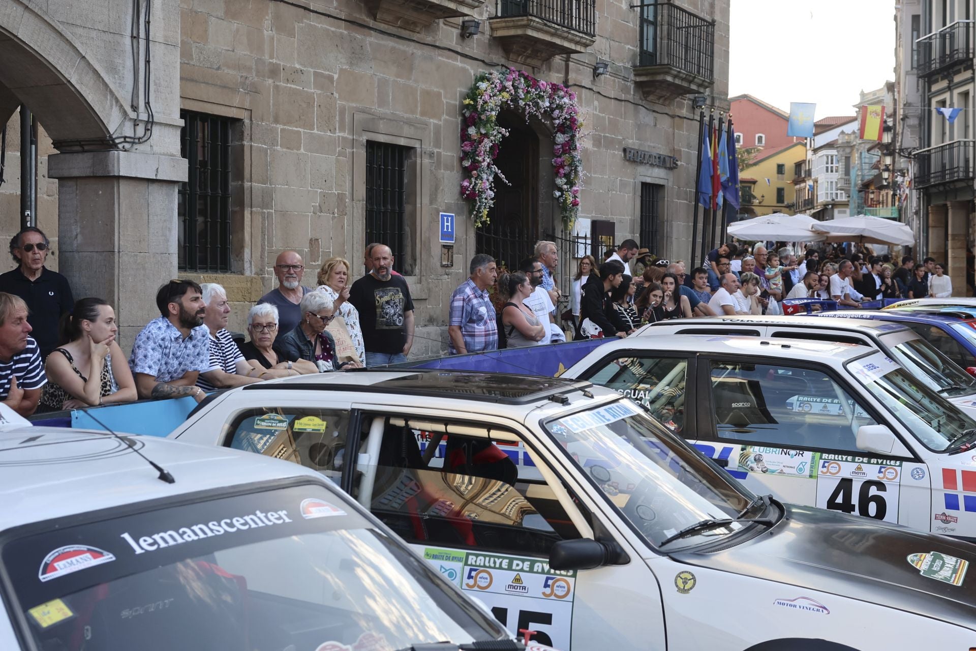 Avilés quema rueda: las fotos que deja el Rallye Histórico