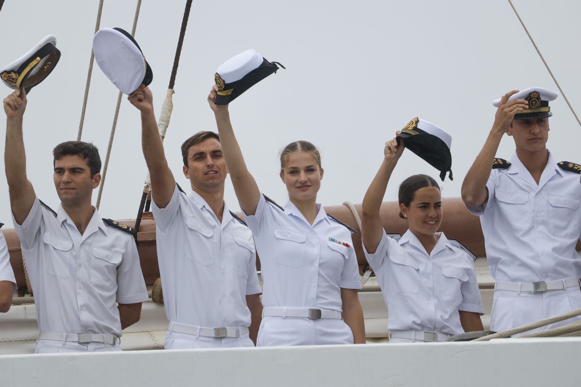 Fotos: la Princesa Leonor termina su formación en el Juan Sebastián de &#039;Elcano&#039;