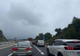 Retenciones de este domingo en la AP-66.