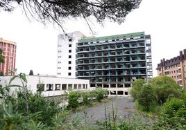 El edificio de Silicosis, en el viejo HUCA.