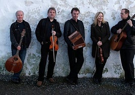 Imagen de promoción del grupo irlandés Altan.