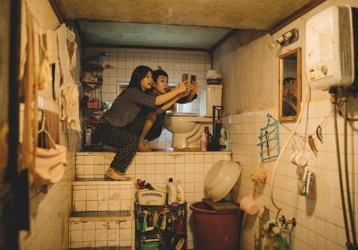 Imagen de la película 'Parásitos', que se proyecta este jueves en Gijón.