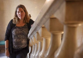 Agustina Bazterrica en el Hotel Palacio de Avilés.