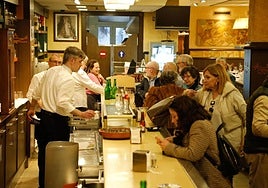La sidrería Casa Ataulfo de Gijón.
