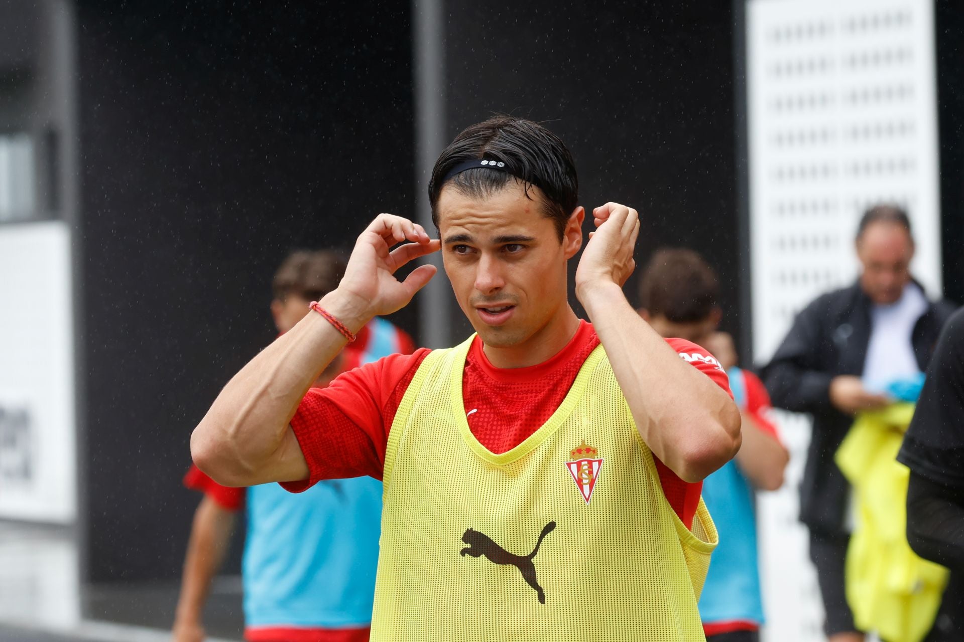 Entrenamiento del Sporting de este viernes 18 de julio