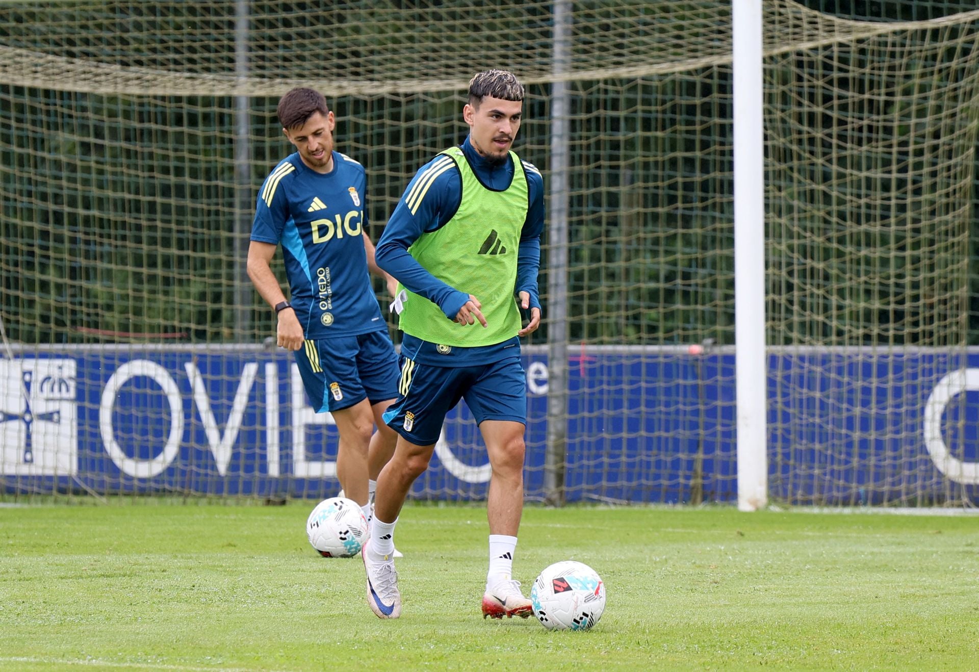 El Real Oviedo y su entrenamiento en El Requexón este 18 de julio