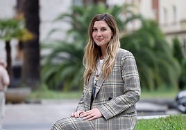 Elisa Costales, en Oviedo.