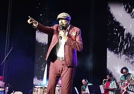 Juan Luis Guerra, en uno de sus últimos conciertos en España.