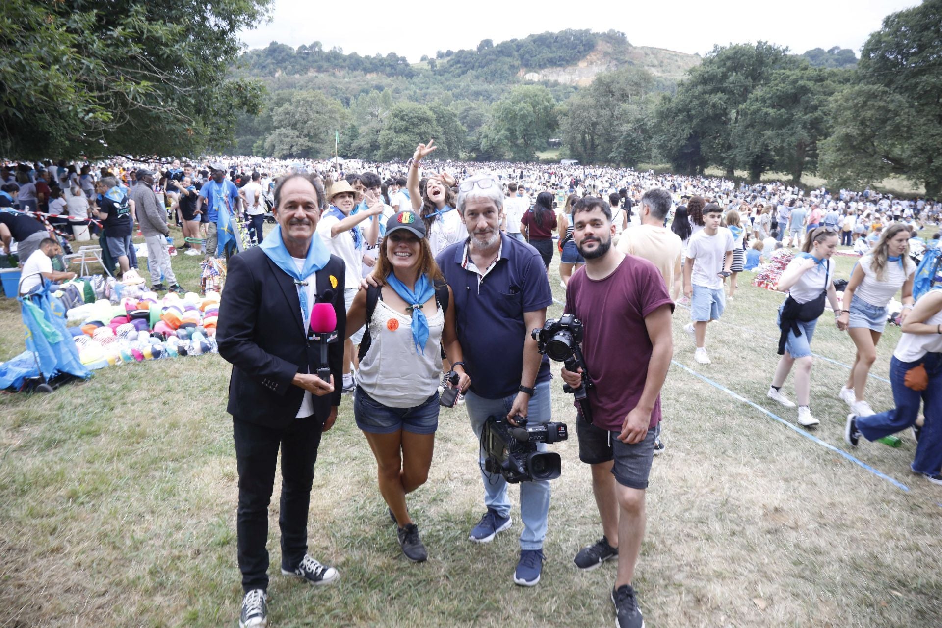 ¿Estuviste en El Carmín? ¡Búscate en las fiestas en la Pola de Siero!