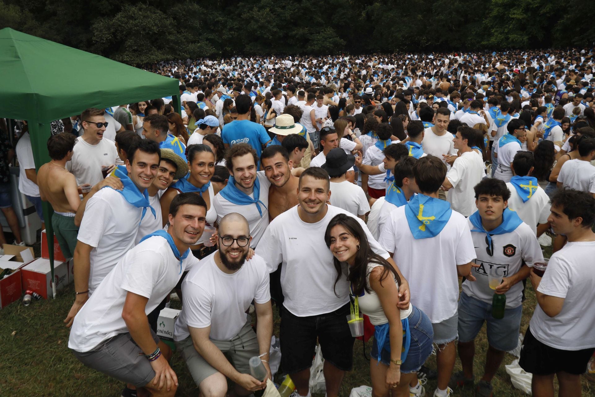 ¿Estuviste en El Carmín? ¡Búscate en las fiestas en la Pola de Siero!
