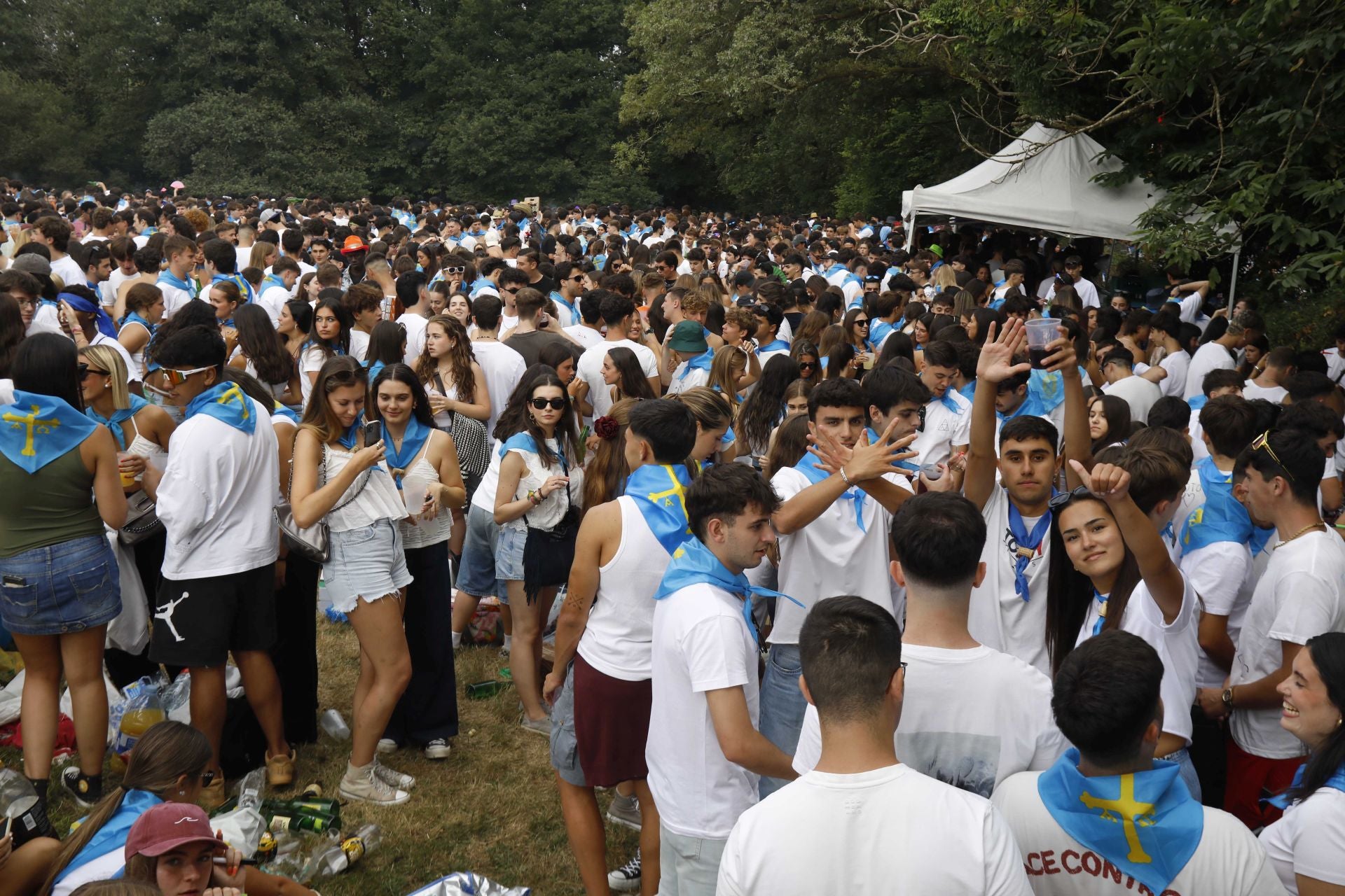 ¿Estuviste en El Carmín? ¡Búscate en las fiestas en la Pola de Siero!