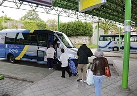 Estación de autobuses de Llanes.