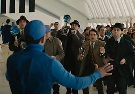 Uno de los fotogramas de la película en los que aparece el Calatrava.