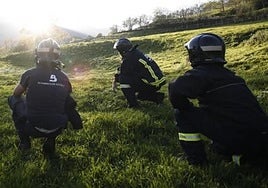 Efectivos de Bomberos en una imagen de archivo de una intervención.