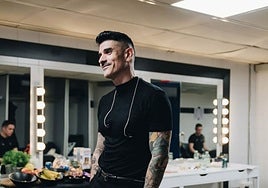 El vocalista del grupo, Álvaro Benito.