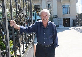 Ídolo en los 60. Luis Gardey, en la sede de EL COMERCIO, en el edificio Spaces.