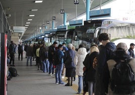 Estación de autobuses de Oviedo.