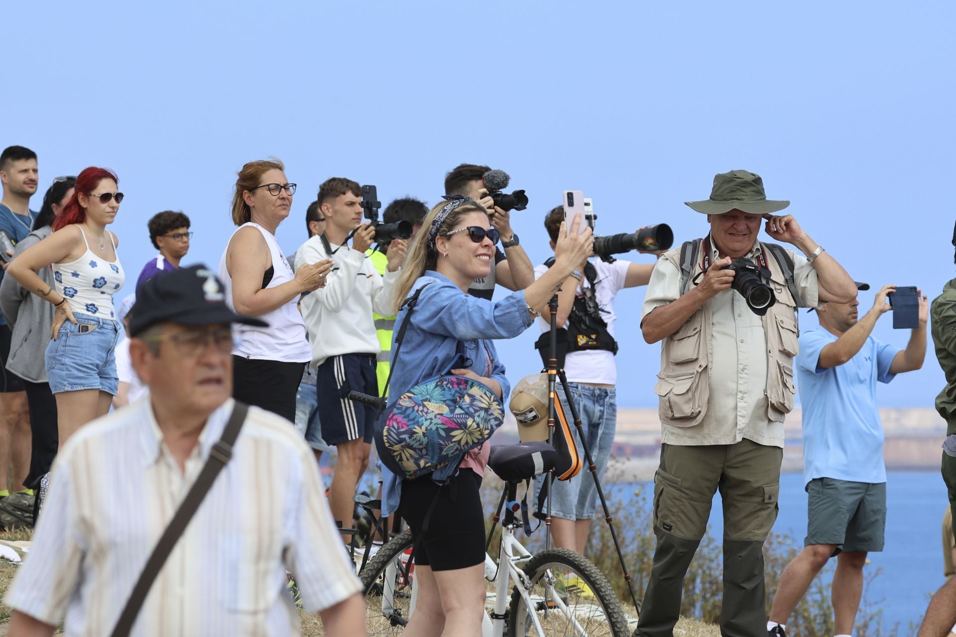 Todo listo para el Festival Aéreo de Gijón: las mejores fotos del último ensayo