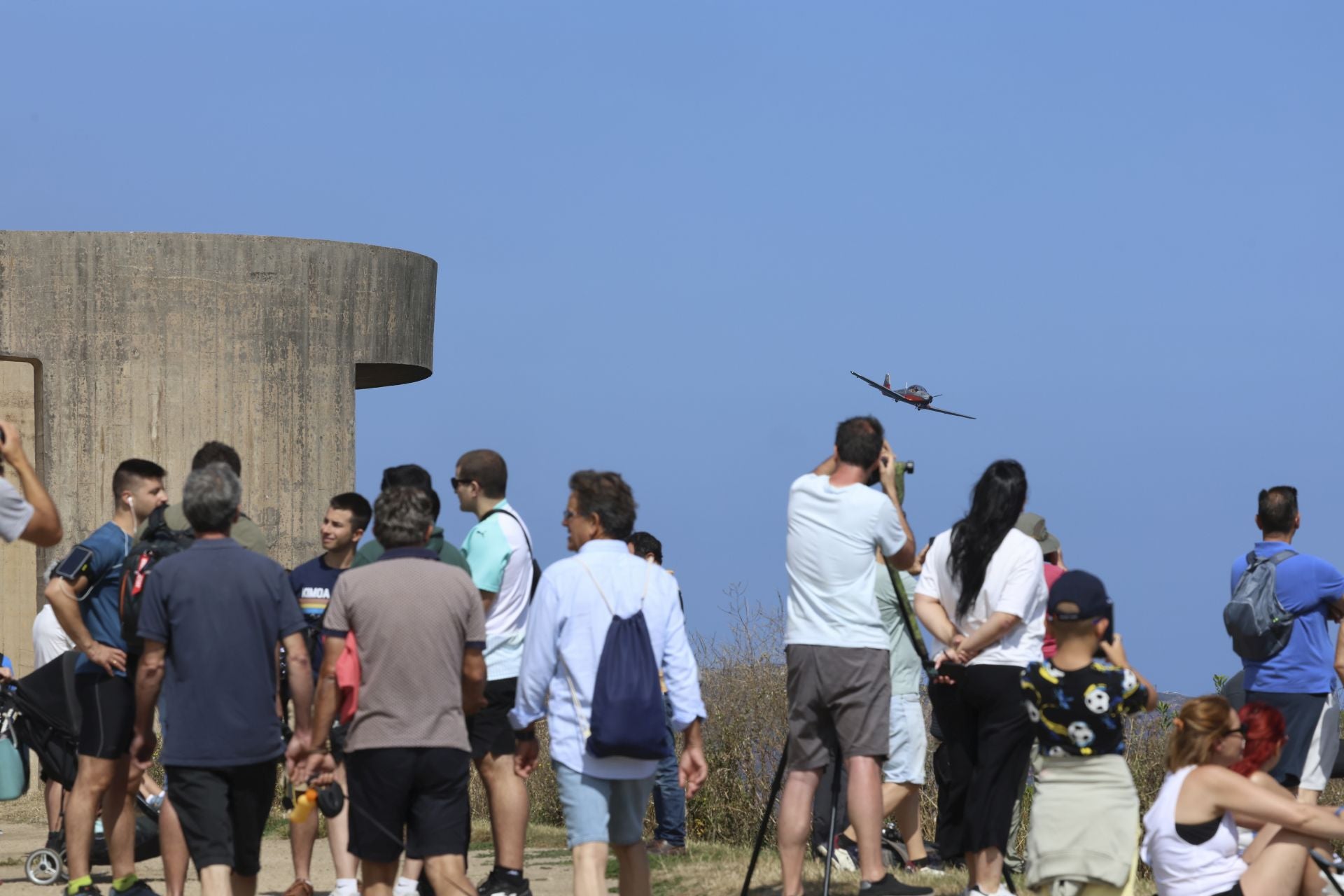 Todo listo para el Festival Aéreo de Gijón: las mejores fotos del último ensayo