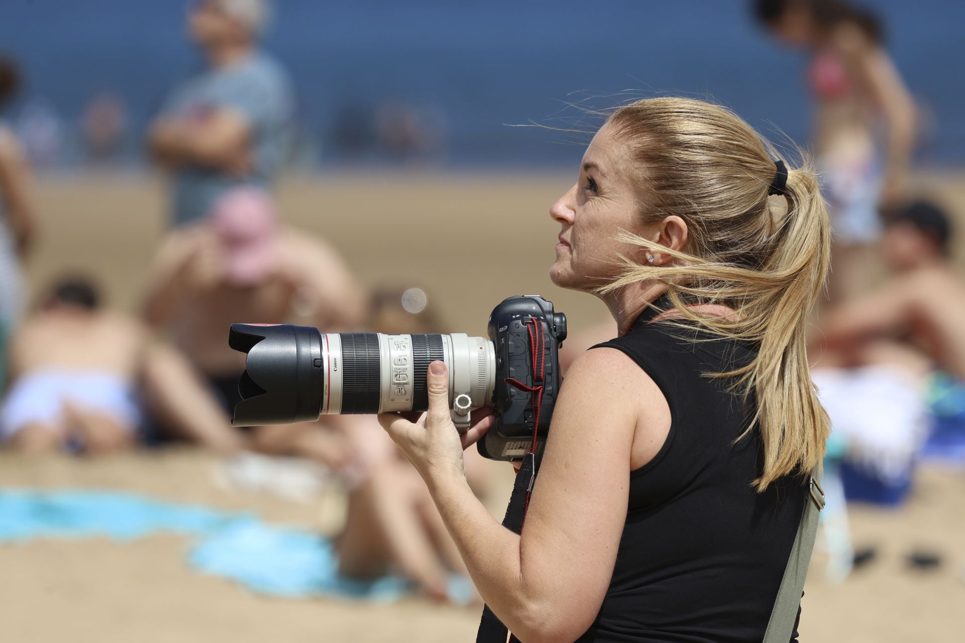 Todo listo para el Festival Aéreo de Gijón: las mejores fotos del último ensayo