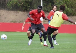 El entrenamiento del Sporting de Gijón de este 28 de julio, en imágenes